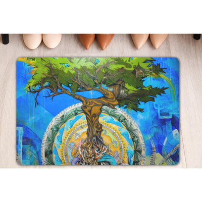 Gray Tree Of Life 1 | Doormat