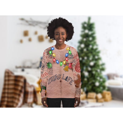 Light Gray Topless | Ugly Xmas Sweater