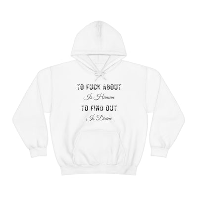White Smoke To Fuck About | Hoodie