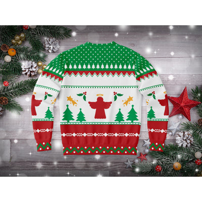 Gray Fitness Cookie | Ugly Xmas Sweater