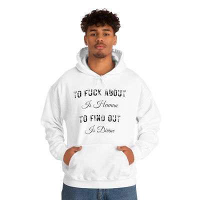 White Smoke To Fuck About | Hoodie