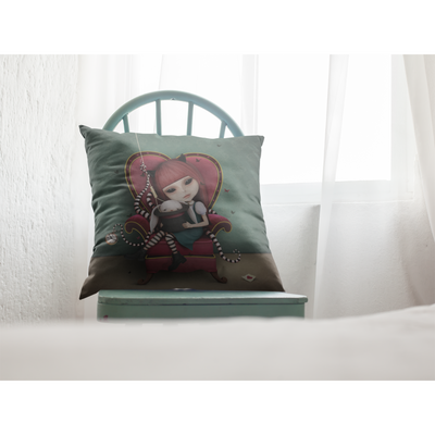 Light Gray Alice Series 4 | Pillow Cover