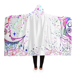 Lavender hippie 13 Hooded Blanket-Frontside-Design_Template copy