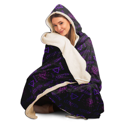 Light Gray witchy 13 Hooded Blanket-Frontside-Design_Template copy