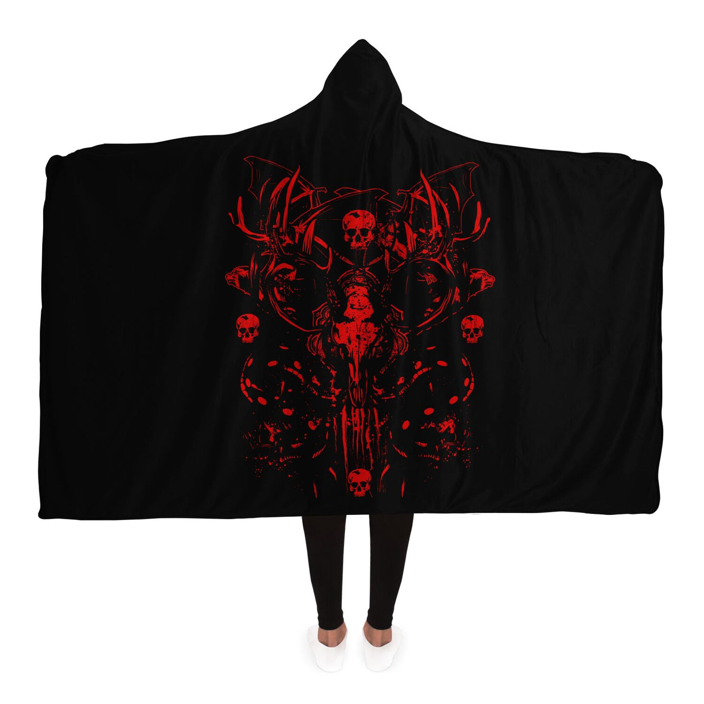 Black witchy 22 Hooded Blanket-Frontside-Design_Template copy