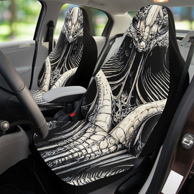 Gray Thone Of Bones 3 Gothic | Car Seat Covers