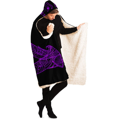 Black egyptian 3 Hooded Blanket-Frontside-Design_Template copy