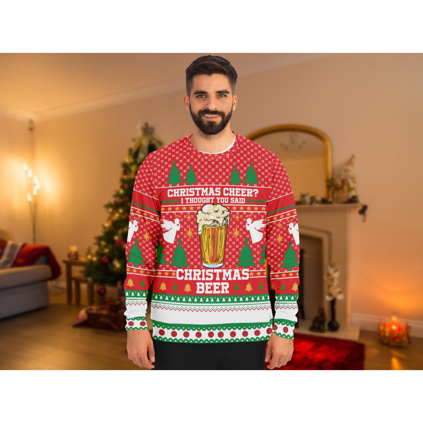 Chocolate Christmas Beer | Ugly Xmas Sweater