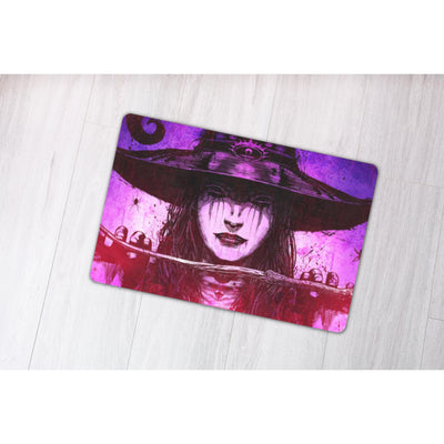 Dim Gray Sinister Witch | Doormat