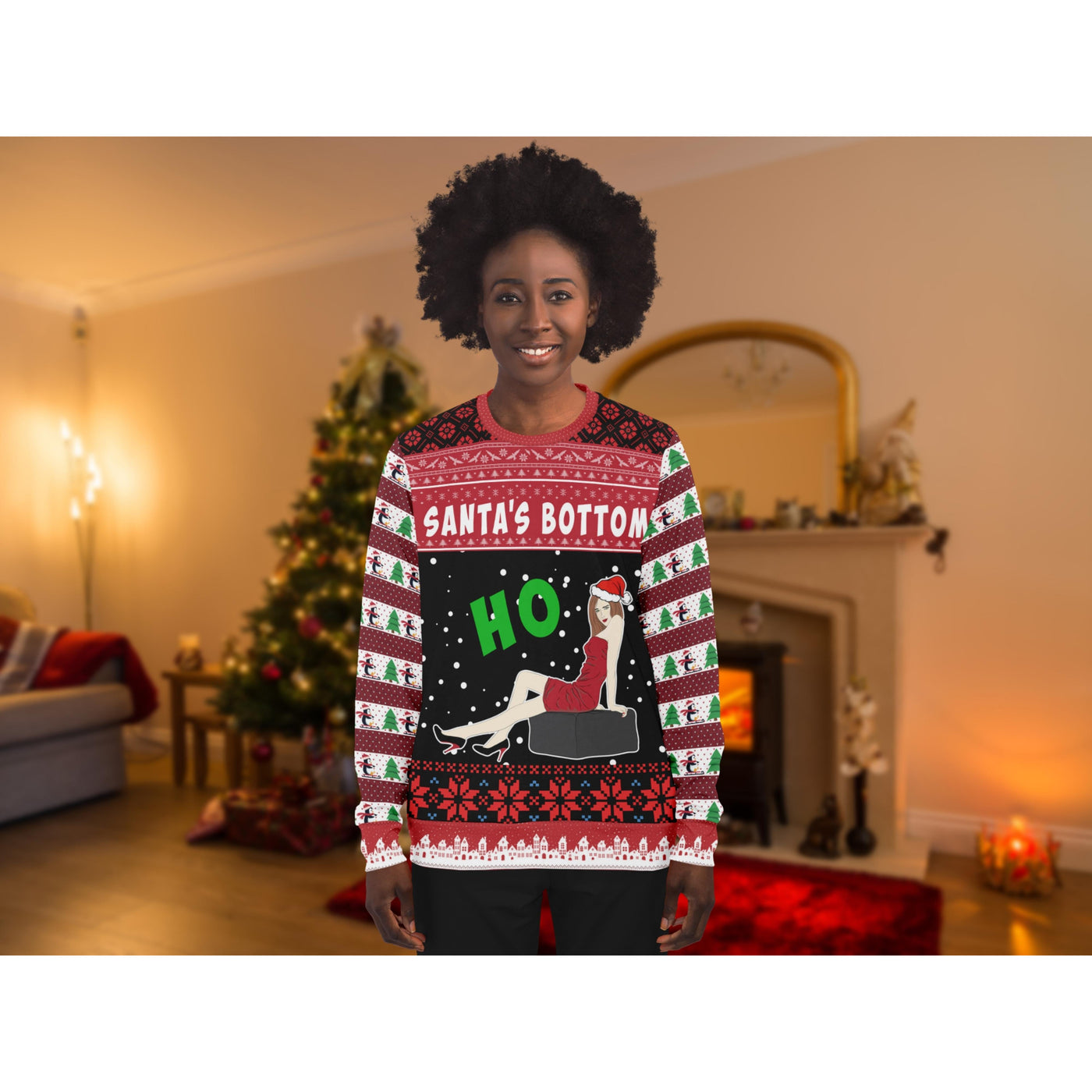Sienna Santa's Bottom Ho | Ugly Xmas Sweater