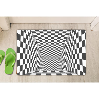Light Gray Optical Illusion 2 | Doormat