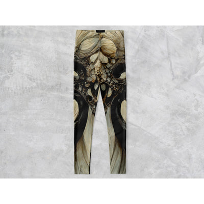 Light Gray Bone Armor 2 Gothic | Leggings