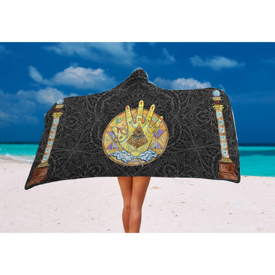 Light Gray witchy 26 Hooded Blanket-Frontside-Design_Template copy