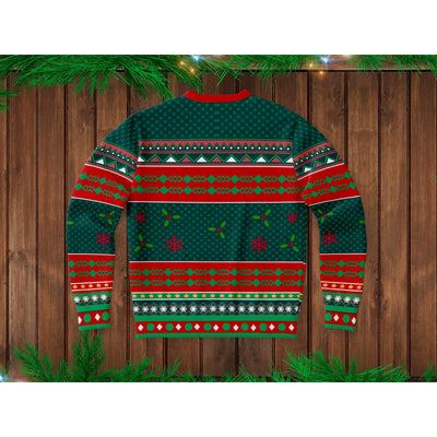 Dark Slate Gray I Put Out For Santa | Ugly Xmas Sweater