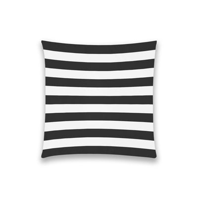 White Smoke Stripes & Skulls | Pillow Case