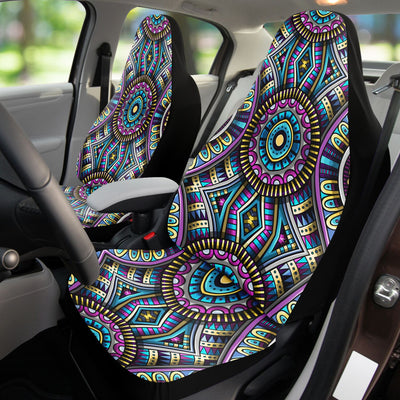 Black Tribal Line Art 1 | Car Seat Covers