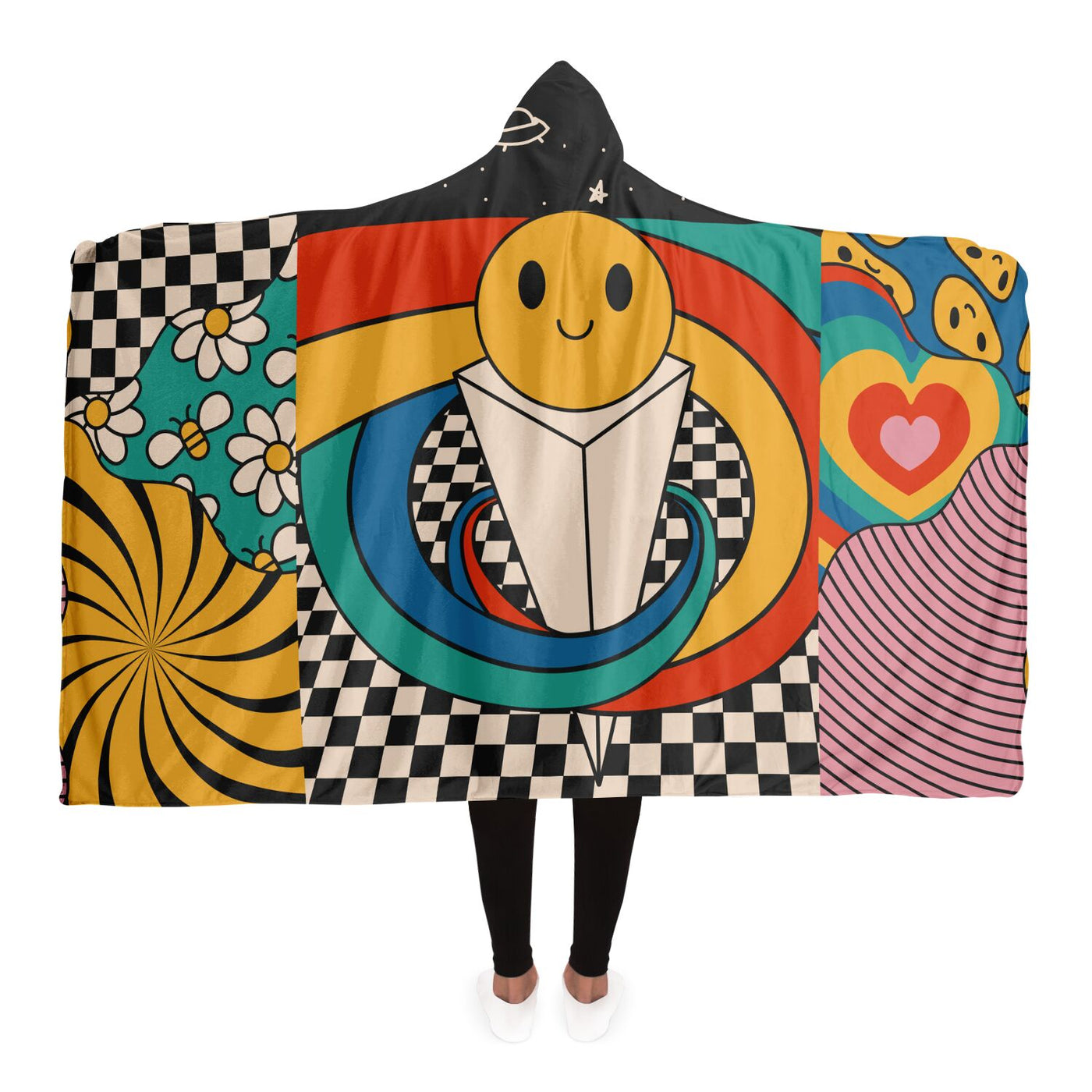 Tan hippie 6 Hooded Blanket-Frontside-Design_Template copy