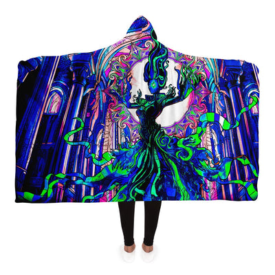 Thistle The Neon Witch | Hooded Blanket