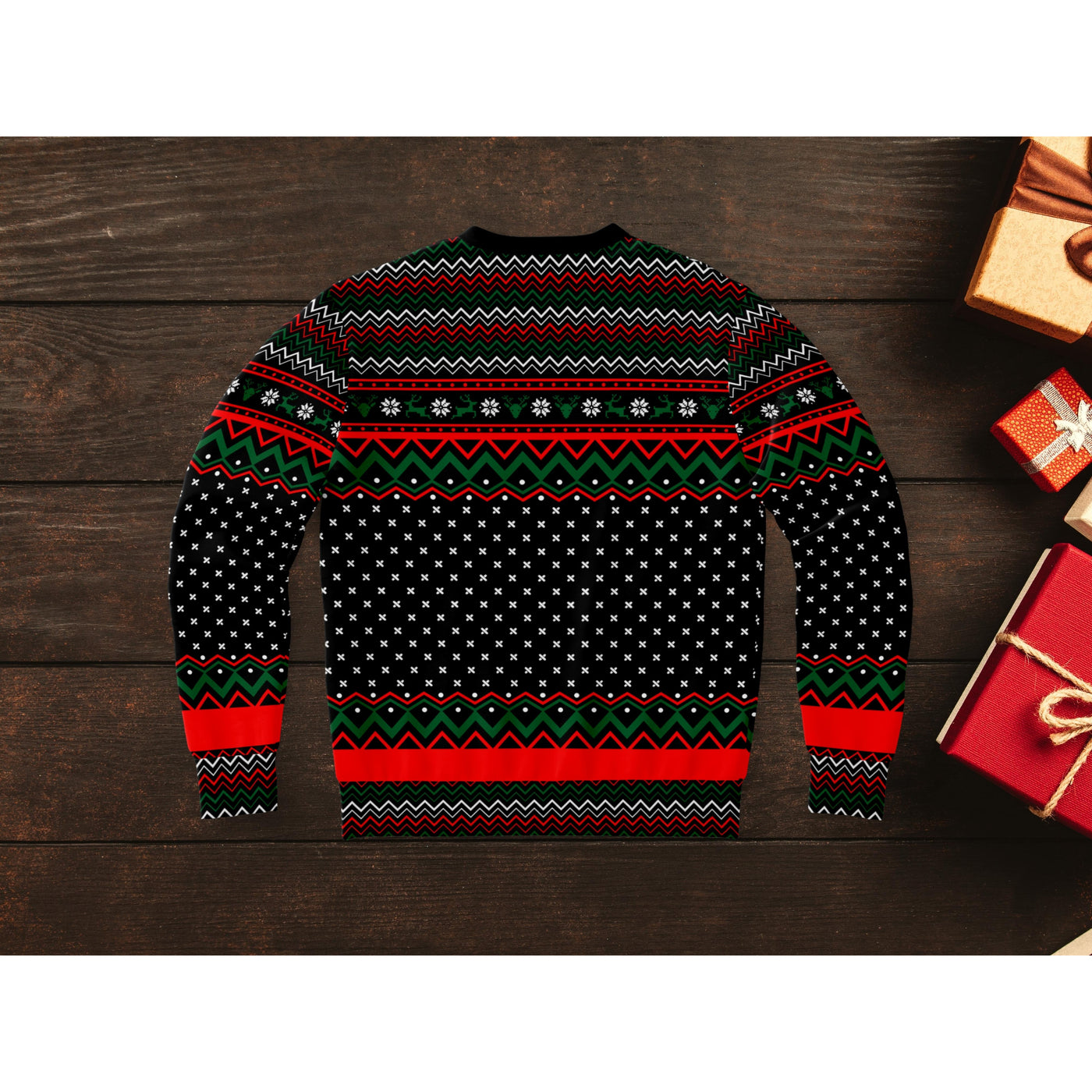 Black All Year Long Delivery | Ugly Xmas Sweater