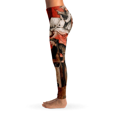 Sienna Hieronymus Bosch Death Of The Miser Great For Any Fan Of Bosch | Leggings