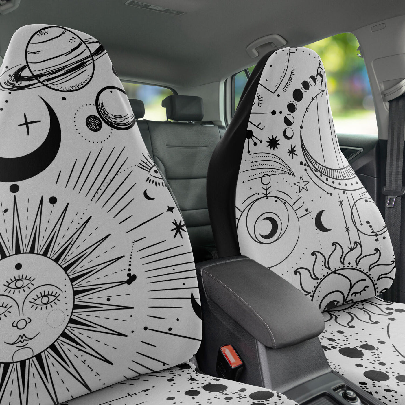 Dark Gray Celestial 4 | Car Seat Covers