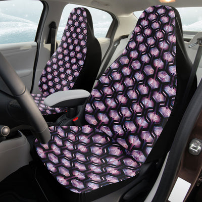 Gray Alien Skin Goth | Car Seat Covers