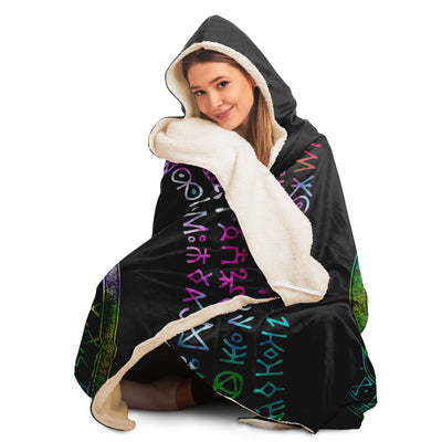 Light Gray witchy 19 Hooded Blanket-Frontside-Design_Template copy