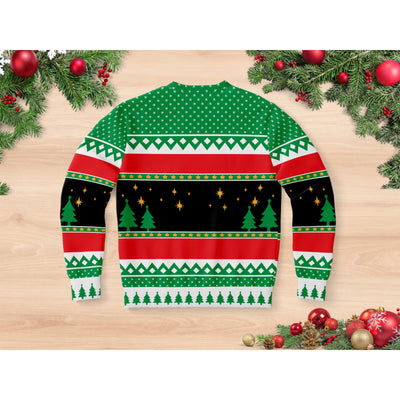 Dark Slate Gray Gift Is In The Box | Ugly Xmas Sweater