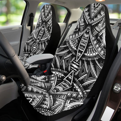 Black Tribal Line Art 4 BW | Car Seat Covers