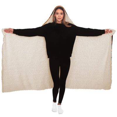 Black trick or treating Hooded Blanket-Frontside-Design_Template copy