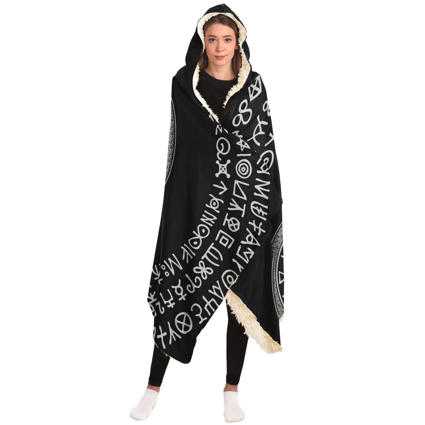 Gray witchy 16 Hooded Blanket-Frontside-Design_Template copy