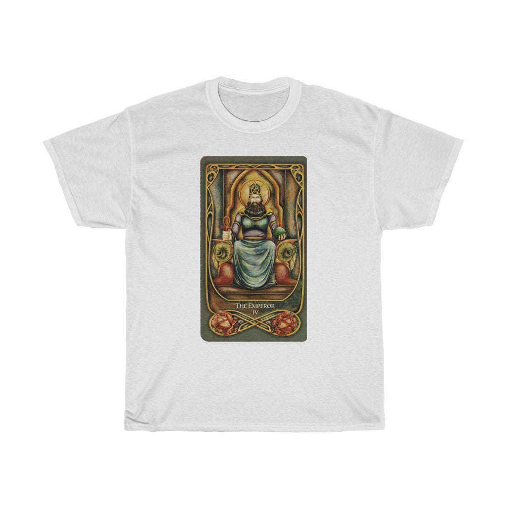Light Gray The Emperor Tarot Card |T-Shirt
