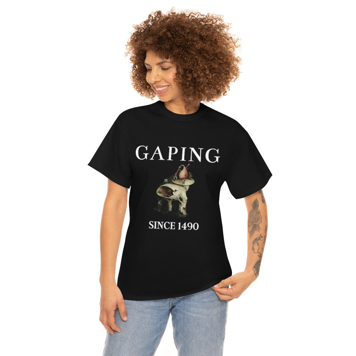 Tan Gaping Since 1490 | T-Shirt