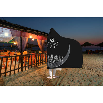 Dark Slate Gray witchy 5.1 Hooded Blanket-Frontside-Design_Template copy
