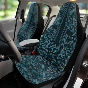 Black Tribal Lines Boho Decor | Car Seat Covers