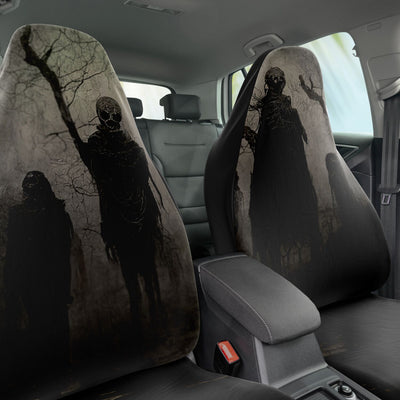 Dark Slate Gray Wondering Dead Souls Horror | Car Seat Covers