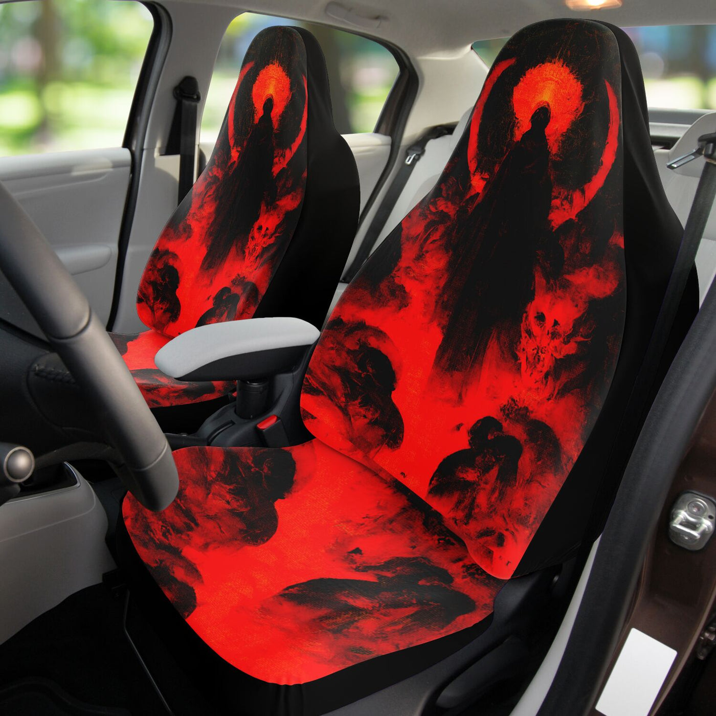 Tomato Welcome To Hell Horror | Car Seat Covers