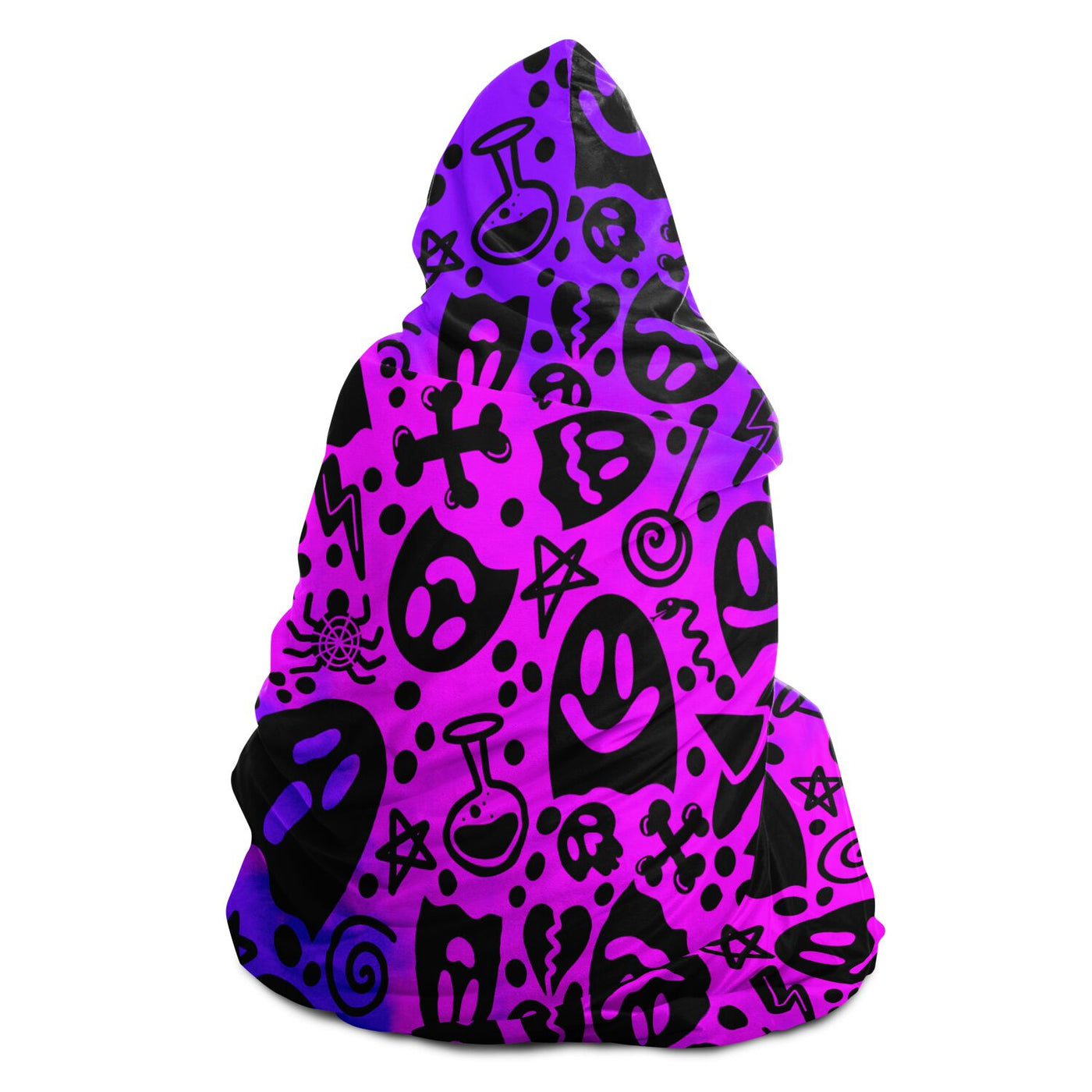 Magenta withcy 10 Hooded Blanket-Frontside-Design_Template copy