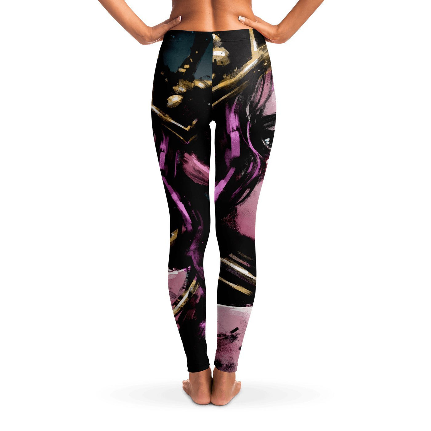 Tan Twin Fauns In The Forest | Leggings