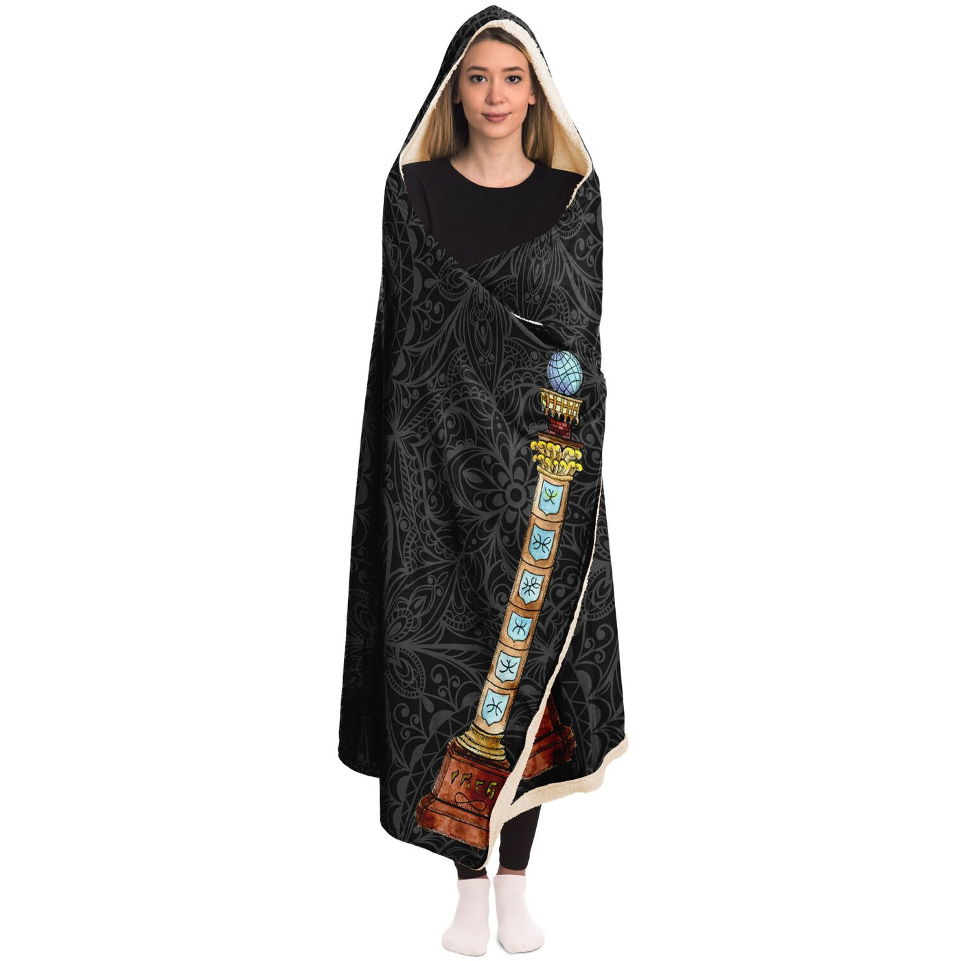 Black witchy 28 Hooded Blanket-Frontside-Design_Template copy