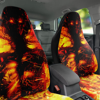 Dark Slate Gray Burning In Hell Anime Styled Gothic | Car Seat Covers