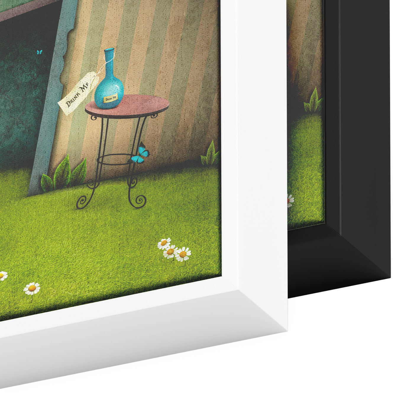 Alice Small Door | Framed Canvas Print