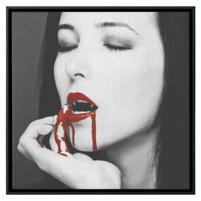 Blood Lust 2 | Framed Canvas Print
