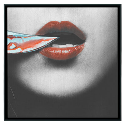 Blood Lust 3 | Framed Canvas Print