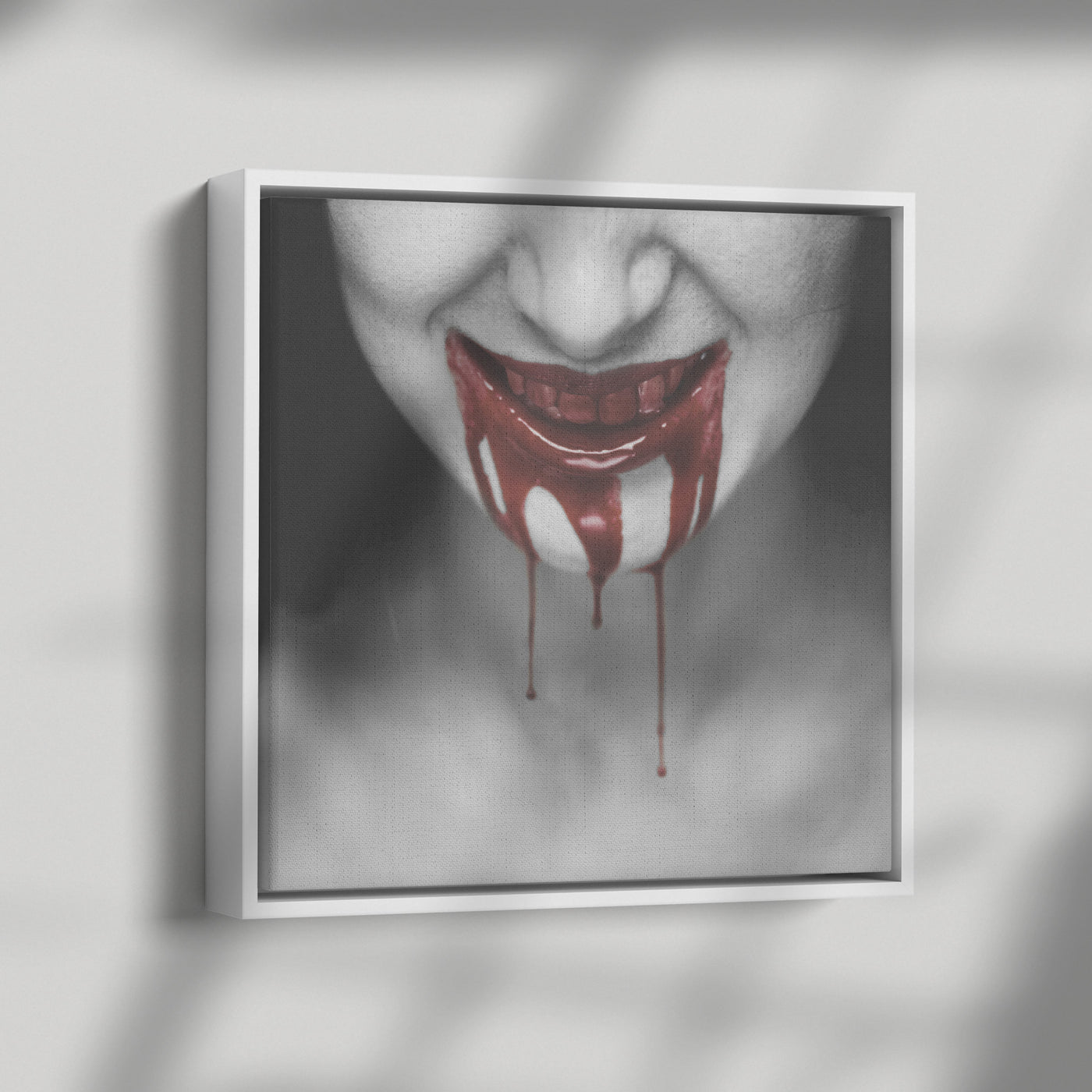 Blood Lust 4 | Framed Canvas Print