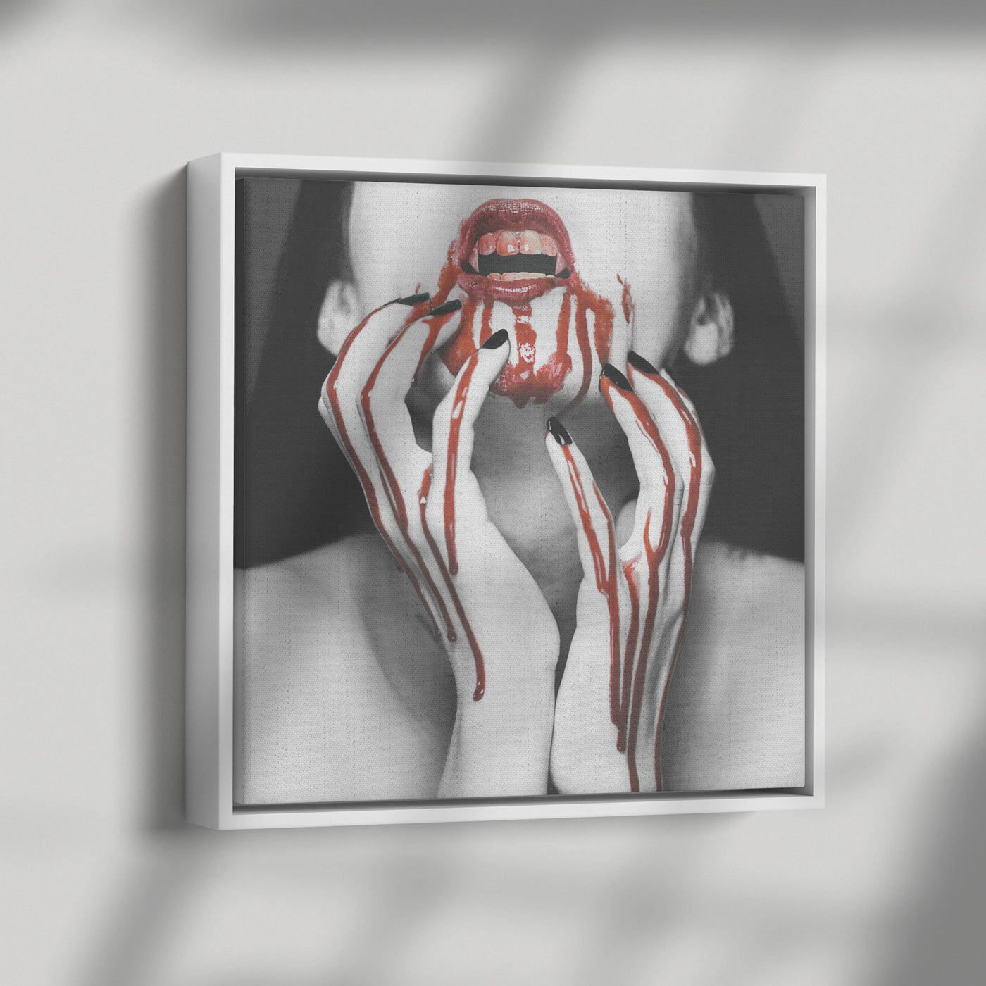 Blood Lust 5 | Framed Canvas Print