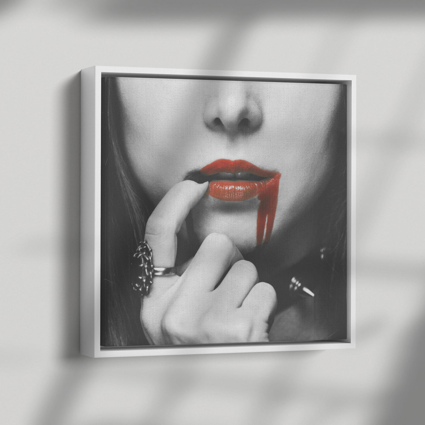 Blood Lust 6 | Framed Canvas Print