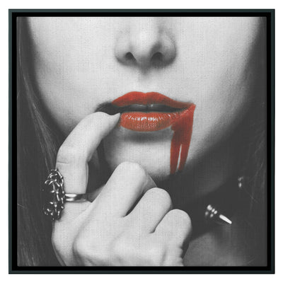 Blood Lust 6 | Framed Canvas Print