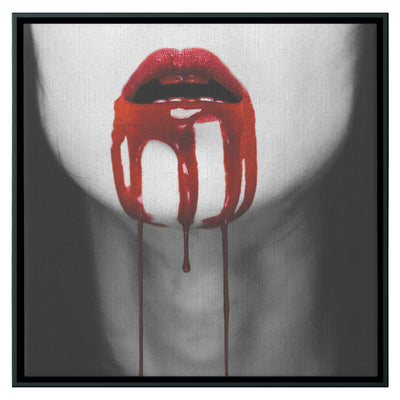 Blood Lust 7 | Framed Canvas Print