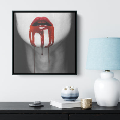 Blood Lust 7 | Framed Canvas Print